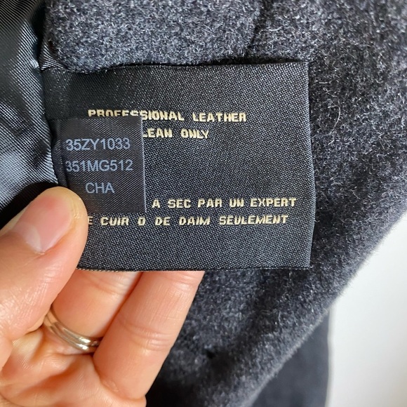 Cole Haan- Women’s Wool Cashmere Blend Pea Coat - Picture 8 of 8